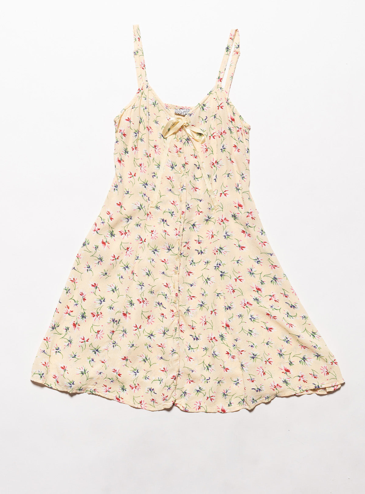 UNIF Vintage 2 of Us Grunge Flower Mini Dress