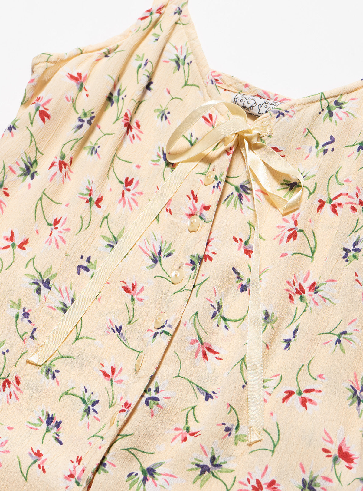 UNIF Vintage 2 of Us Grunge Flower Mini Dress