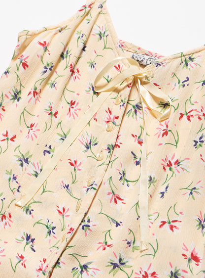 UNIF Vintage 2 of Us Grunge Flower Mini Dress