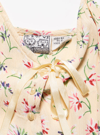 UNIF Vintage 2 of Us Grunge Flower Mini Dress