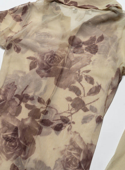 UNIF Vintage The House Rose Blouse