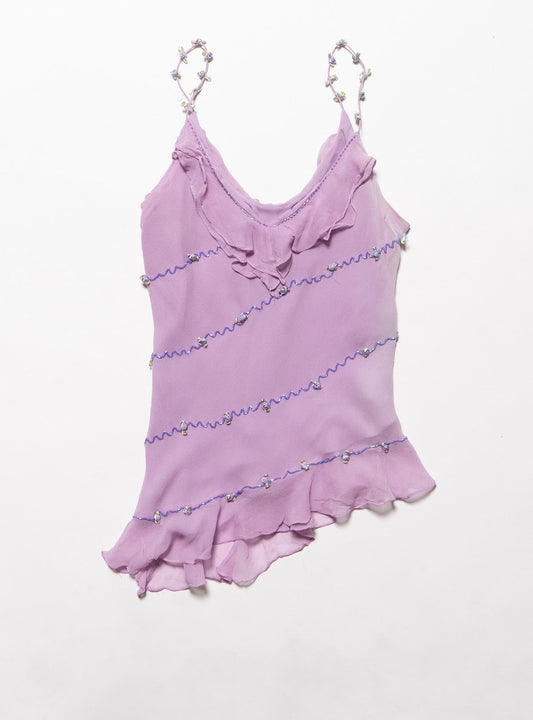 UNIF Vintage ECI Whimisical Lavender Tank