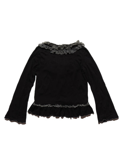 UNIF Vintage Jojoba Frill Top