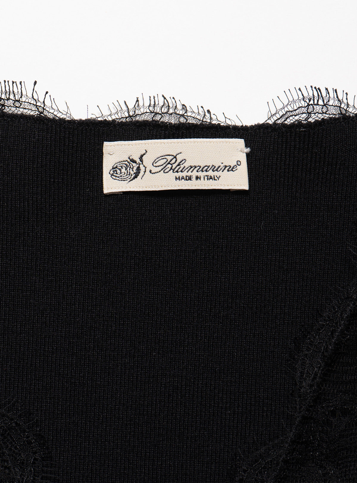 UNIF Vintage Blumarine lace Rose Sweater