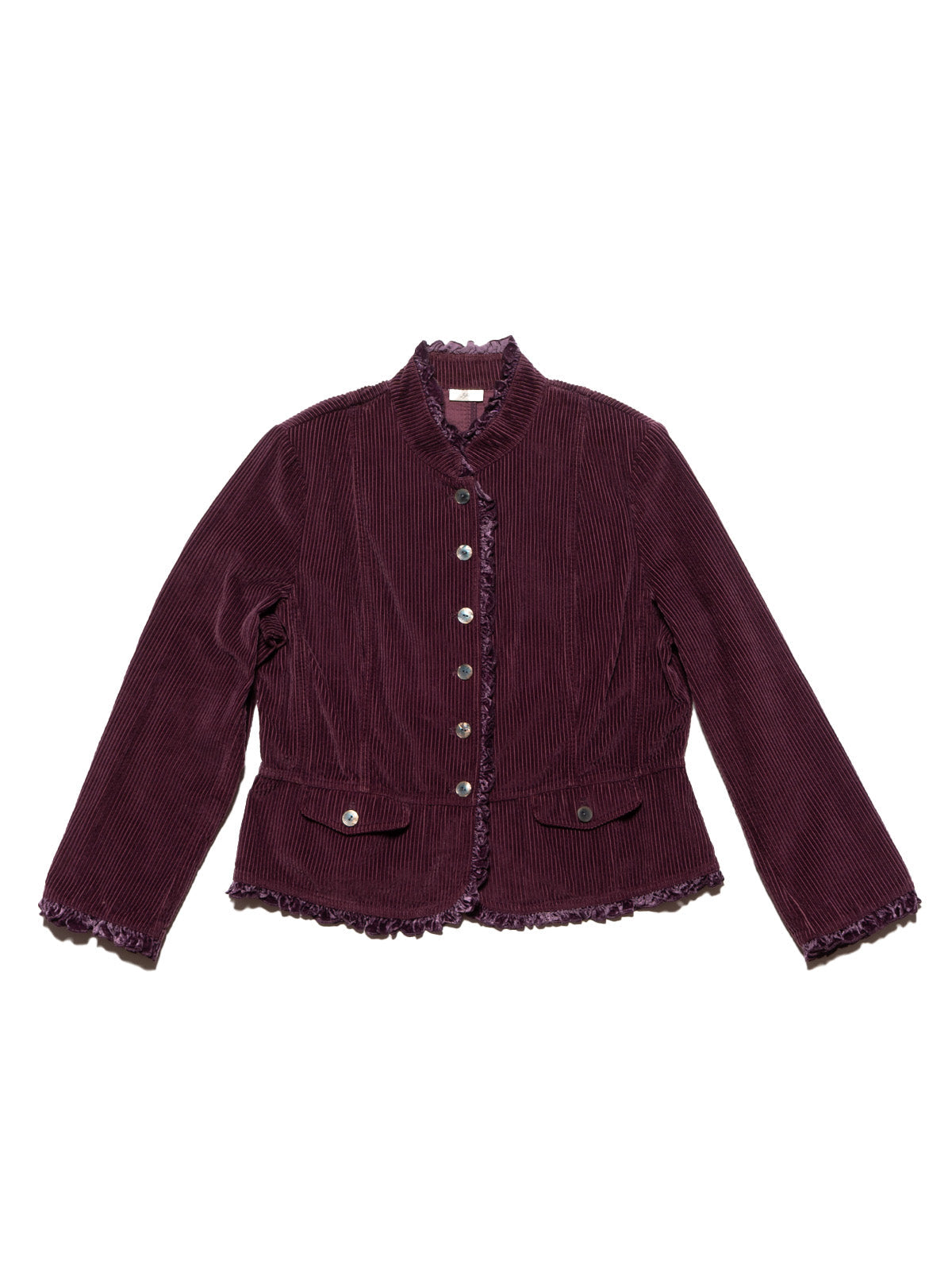 UNIF Vintage H Moser Frill Top