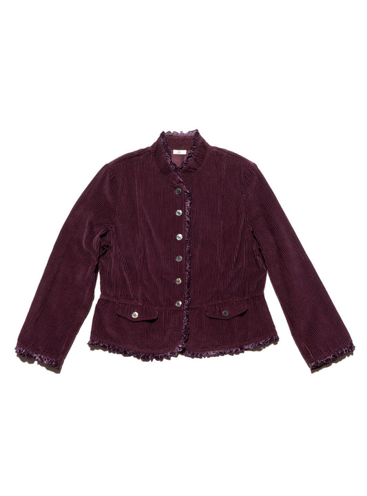 UNIF Vintage H Moser Frill Top