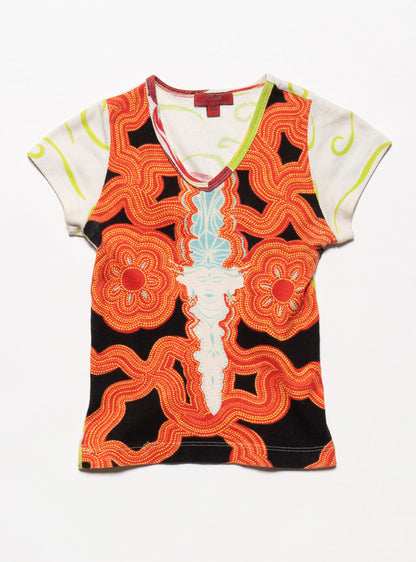 UNIF Vintage BCBG Max Azria Elements Baby Tee