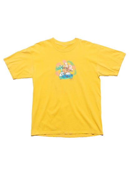 UNIF Vintage Smurf Mushroom Tee