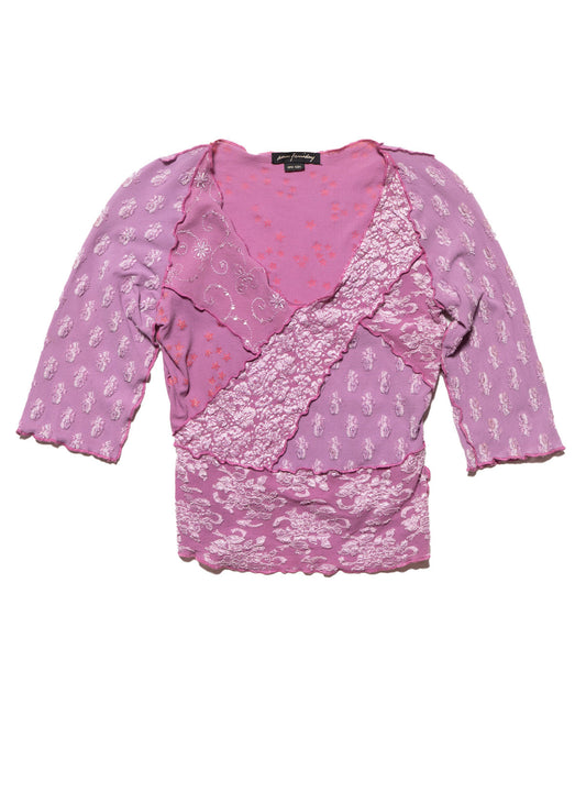 UNIF Vintage Ann Ferriday Patchwork Top