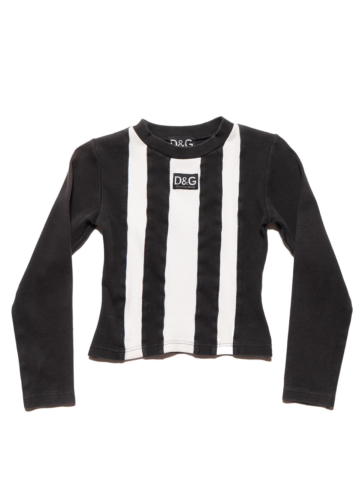 UNIF Vintage D&G & Striped Longsleeve Top