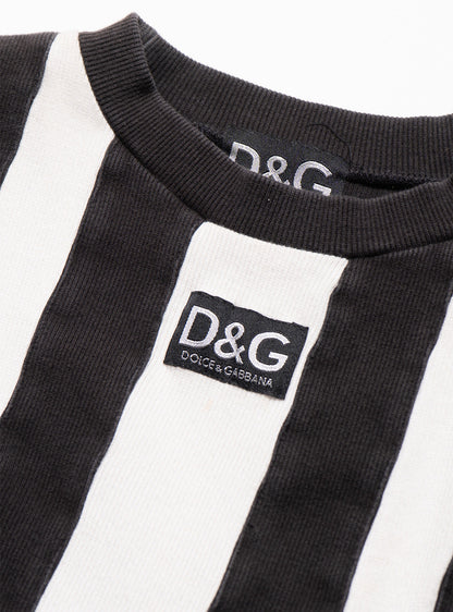 UNIF Vintage D&G & Striped Longsleeve Top