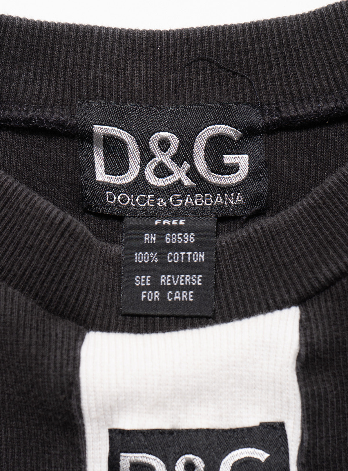 UNIF Vintage D&G & Striped Longsleeve Top
