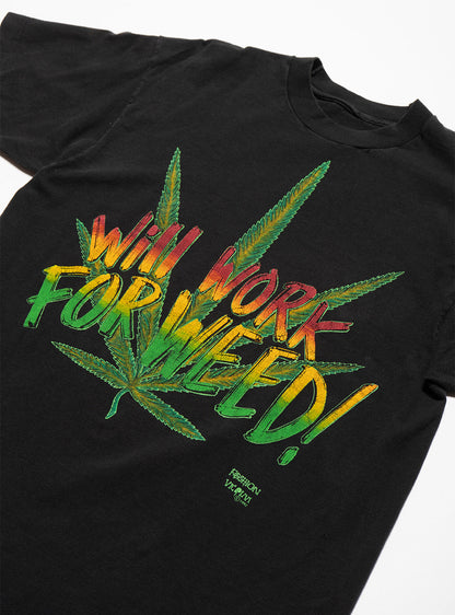 UNIF Vintage Will Work For Weed Tee
