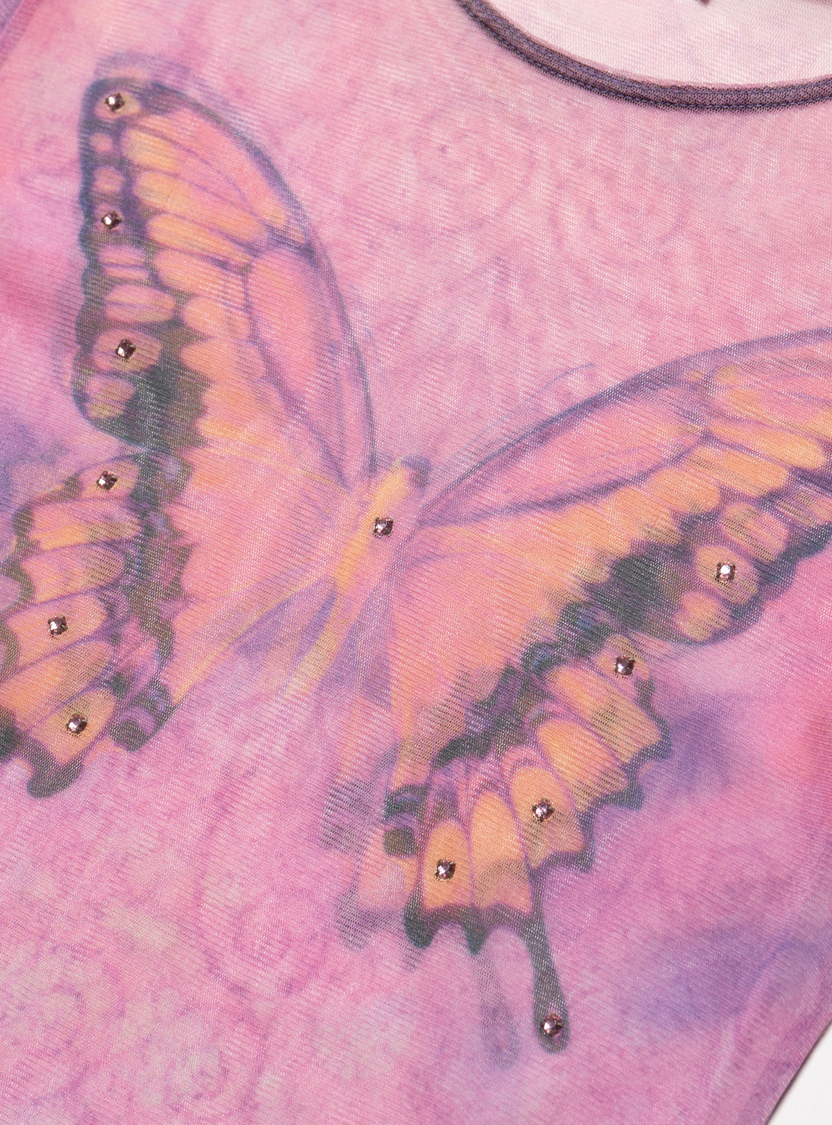 UNIF Vintage Wet Seal Butterfly Top