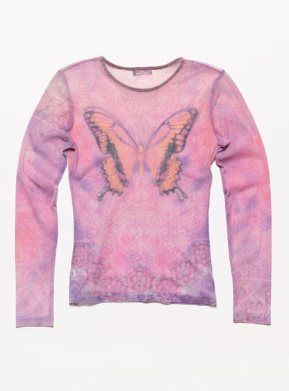 UNIF Vintage Wet Seal Butterfly Top